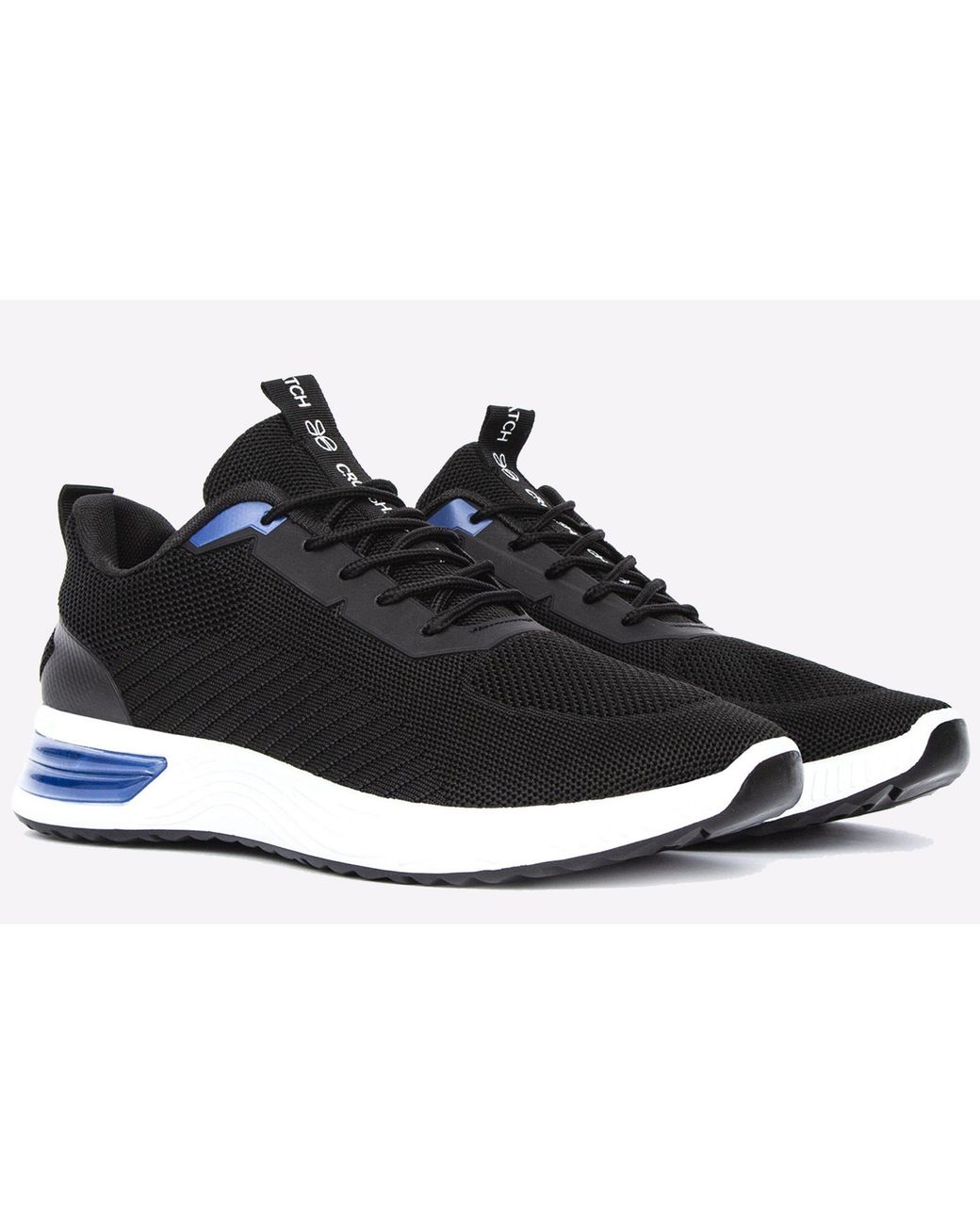 Crosshatch Black Nyles Trainers for men