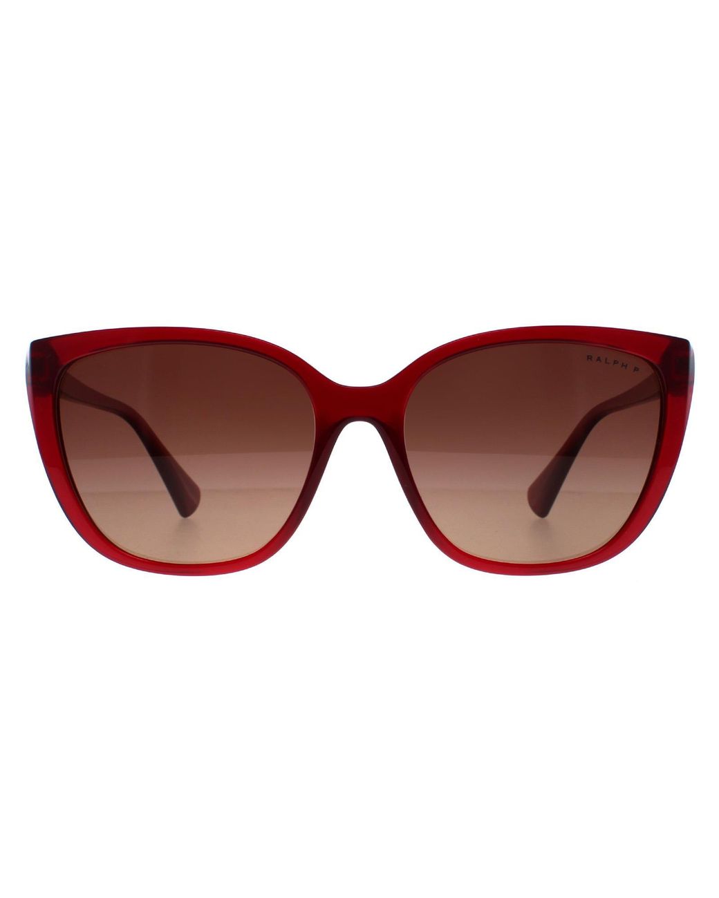 Ralph Lauren Brown By Butterfly Transparent Bordeaux Light Gradient Polarized Ra5274