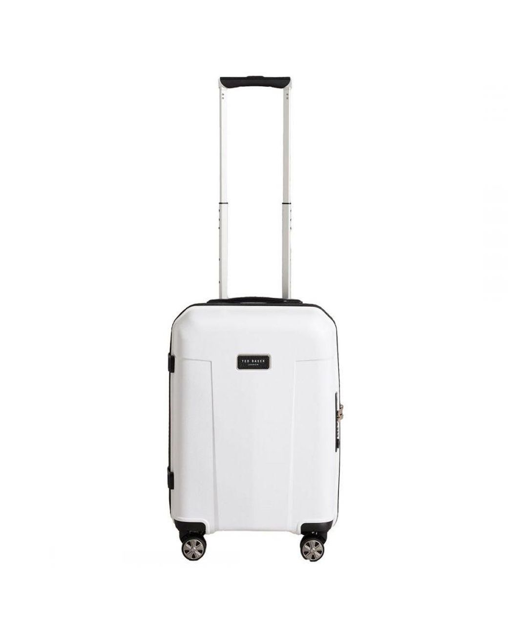 Ted Baker Travl White Small Trolley Suitcase | Lyst UK