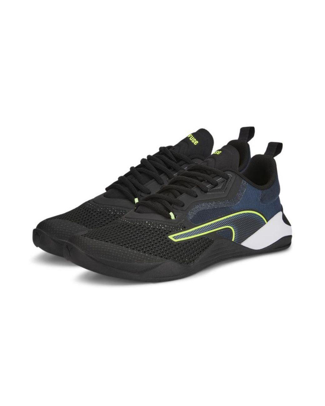 PUMA Black Fuse 2.0 Training Shoes for men