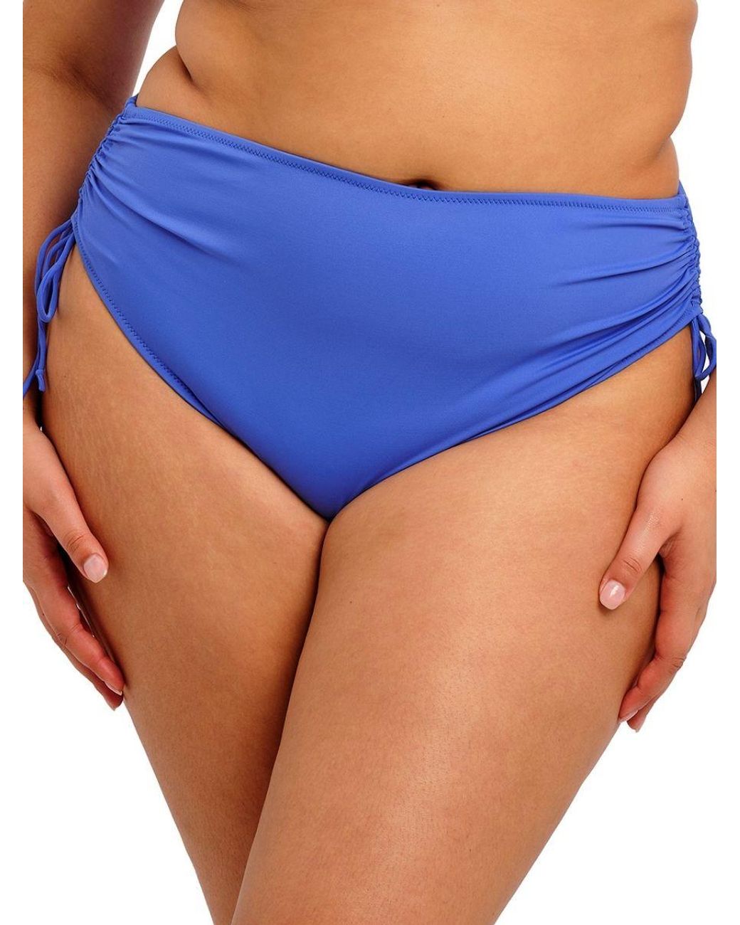 Elomi Blue Plain Sailing Adjustable Bikini Brief