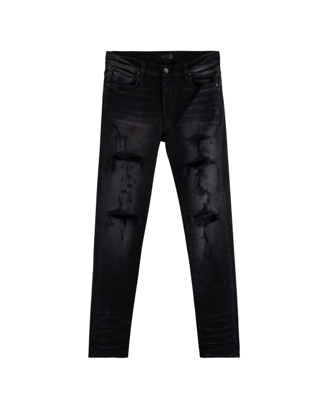 Amiri Blue Thrasher Plus Aged for men
