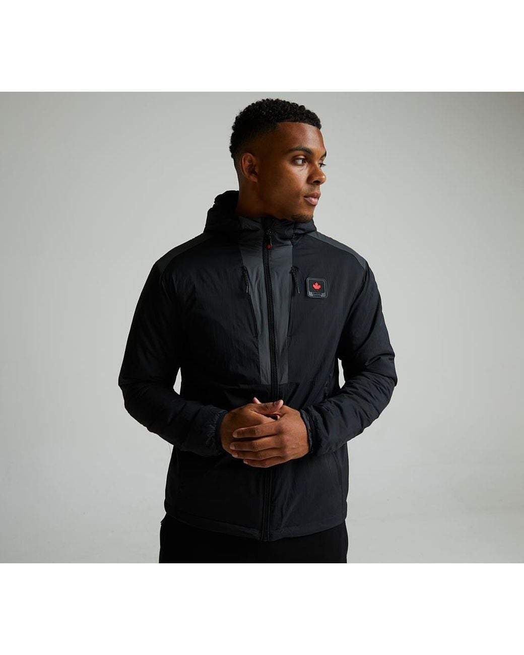Zavetti Canada Black Omaro Insulated Jacket for men
