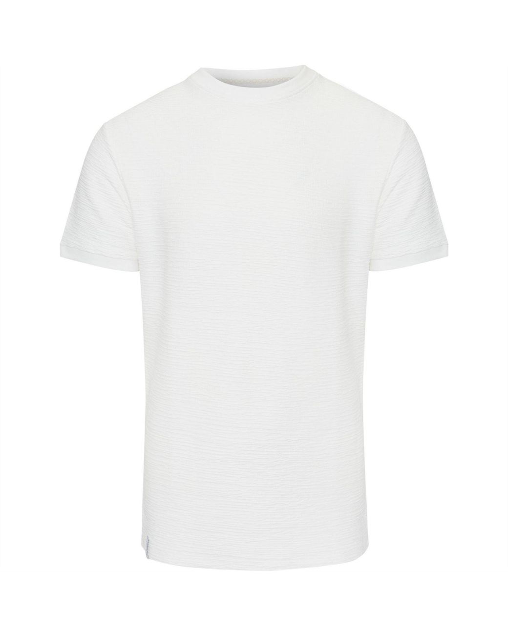 Threadbare White Falkland Regular Fit Crew Neck T-Shirt for men