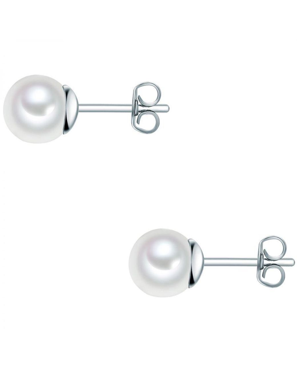 Rafaela Donata White Shell Pearl(S) Earring Sterling