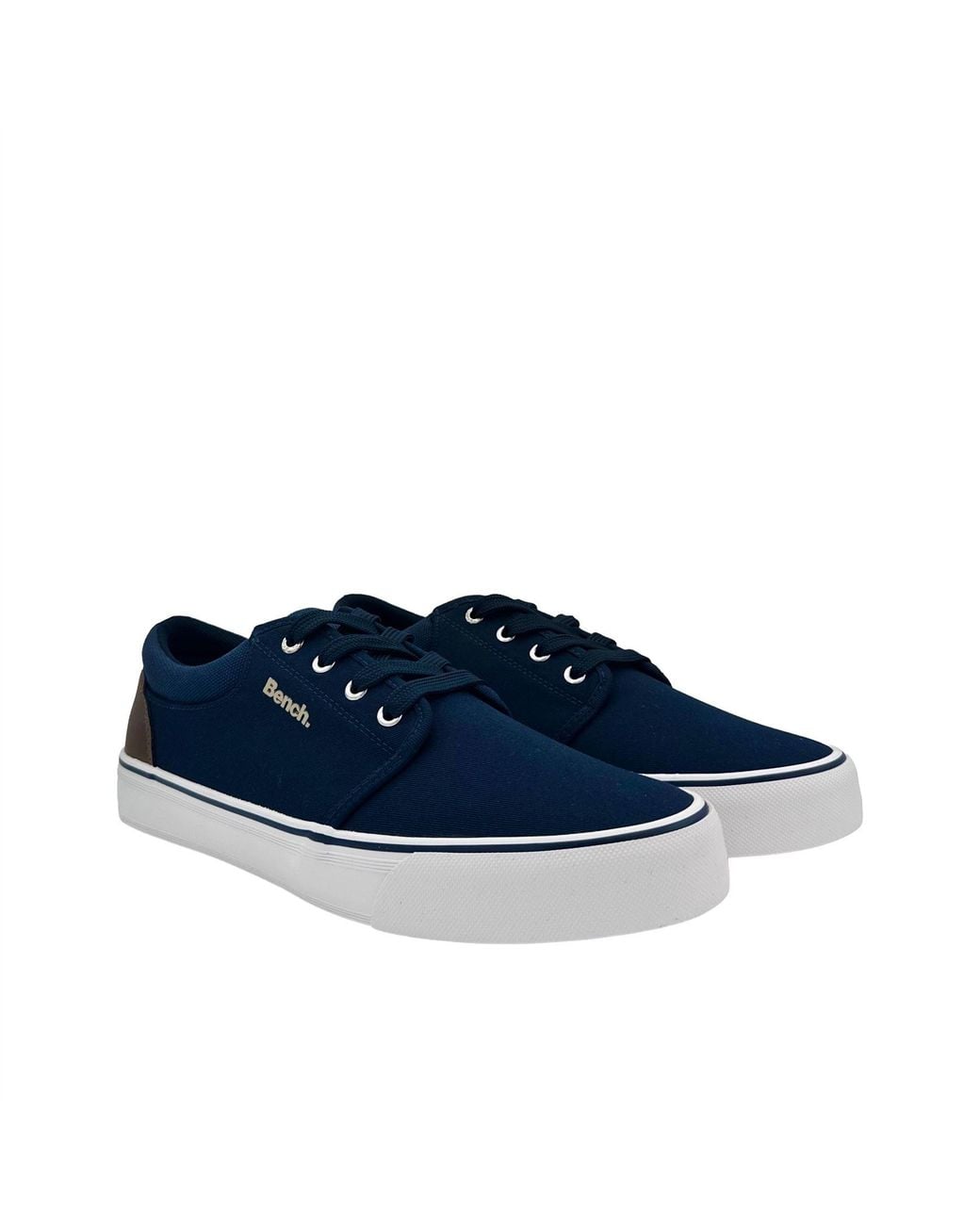 Bench Blue Donnie Canvas Trainers for men