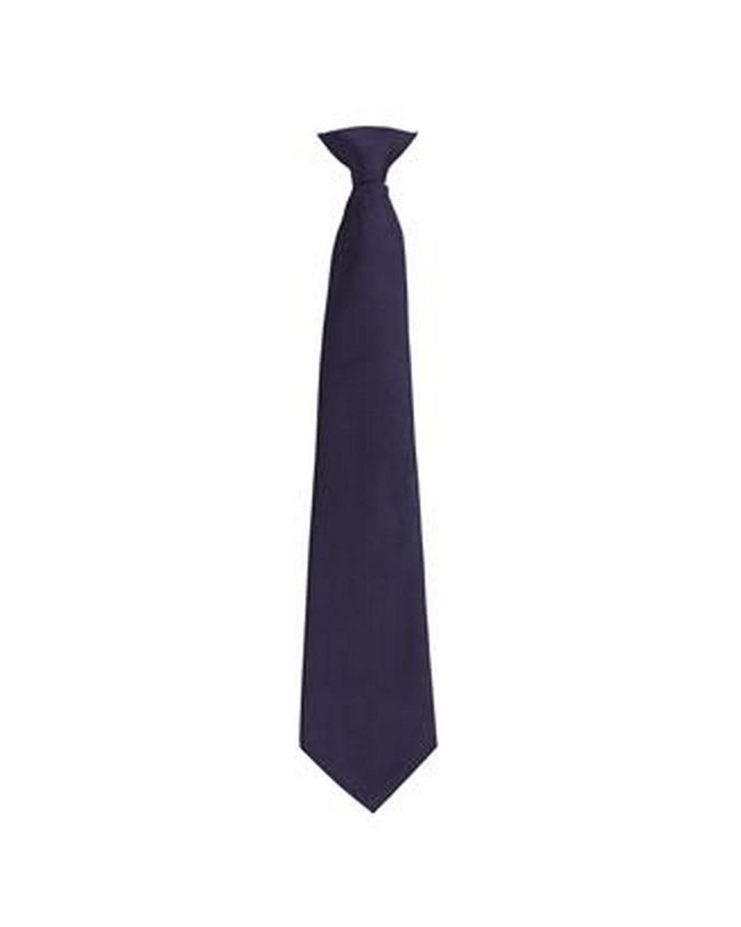 PREMIER Blue Fashion ”Colours” Work Clip On Tie for men
