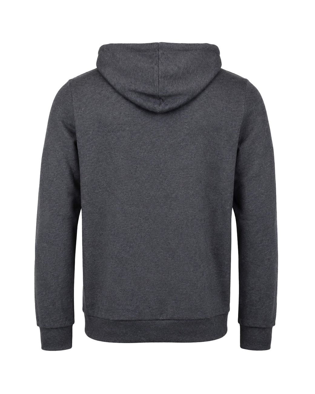 PUMA Gray Blank Hoodie for men