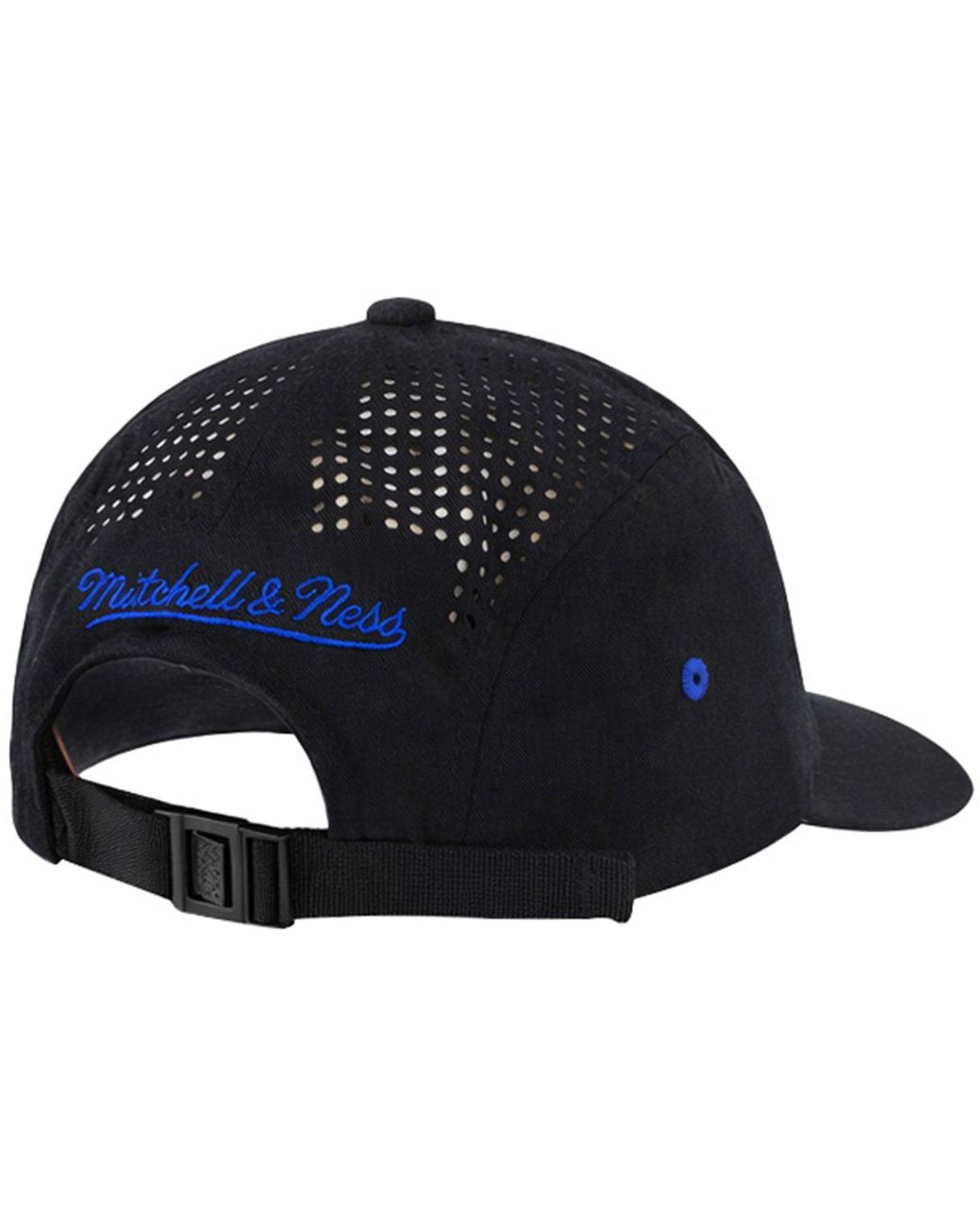 Mitchell & Ness Blue Nba Denver Nuggets Perforated Faded Camper Cap