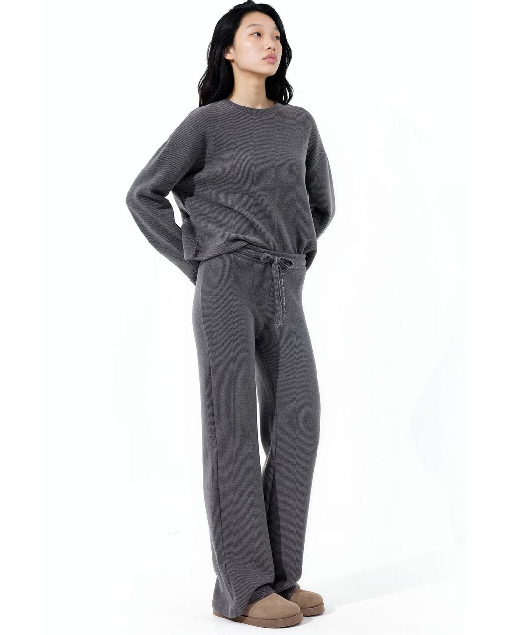Busem Blue Cotton Pants
