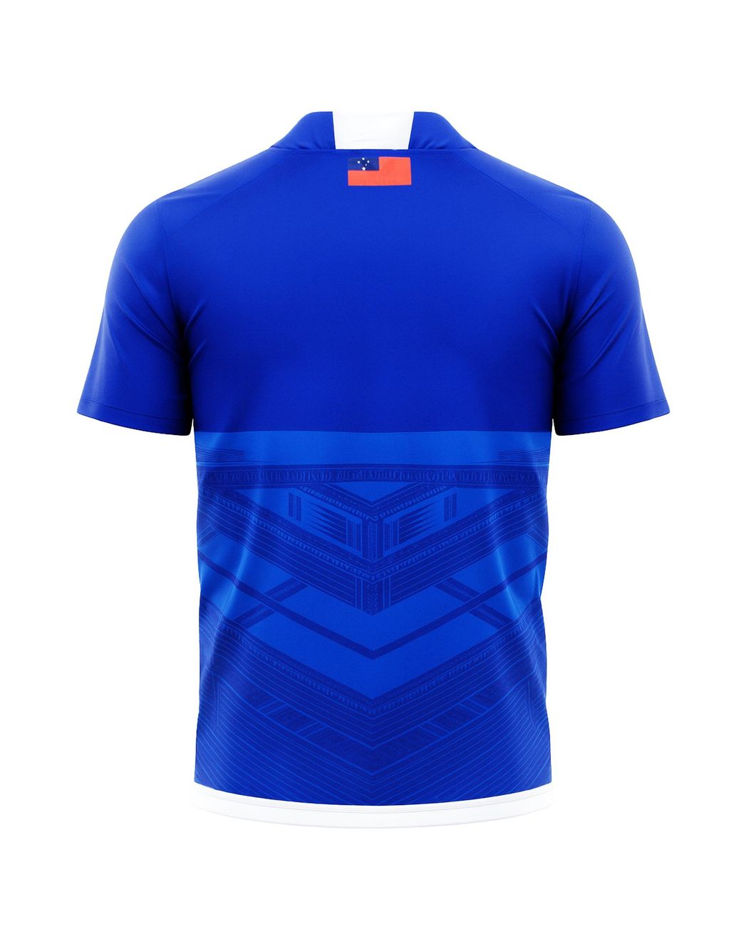 Castore Blue Manu Samoa Rugby Shirt for men