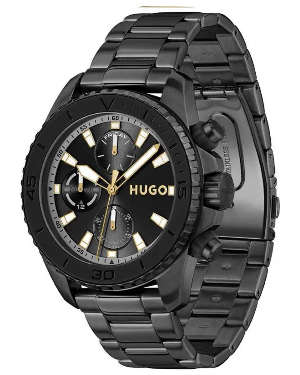 HUGO Black 1530431 Dive Watch for men