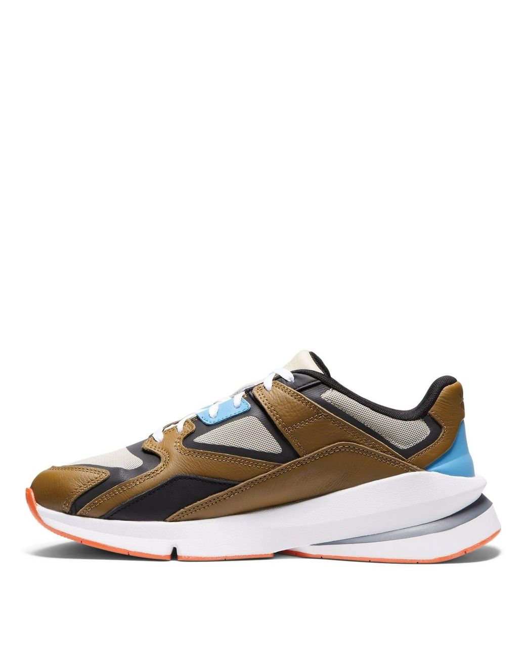 Under Armour Brown Forge 96 Lace-Up Low Top Sneakers for men