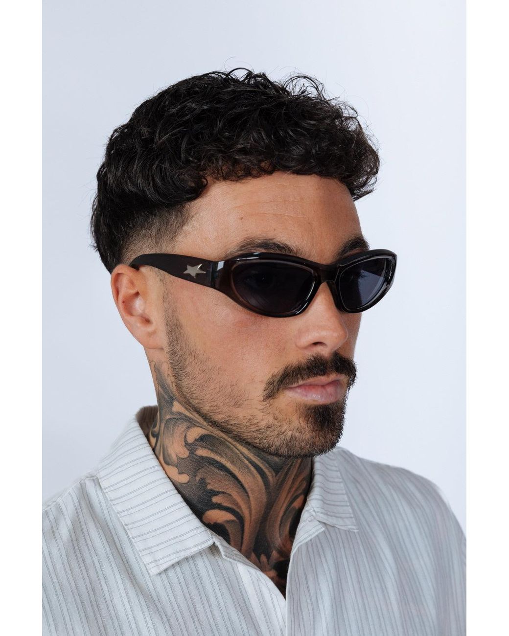 SVNX Black Star Racer Sunglasses