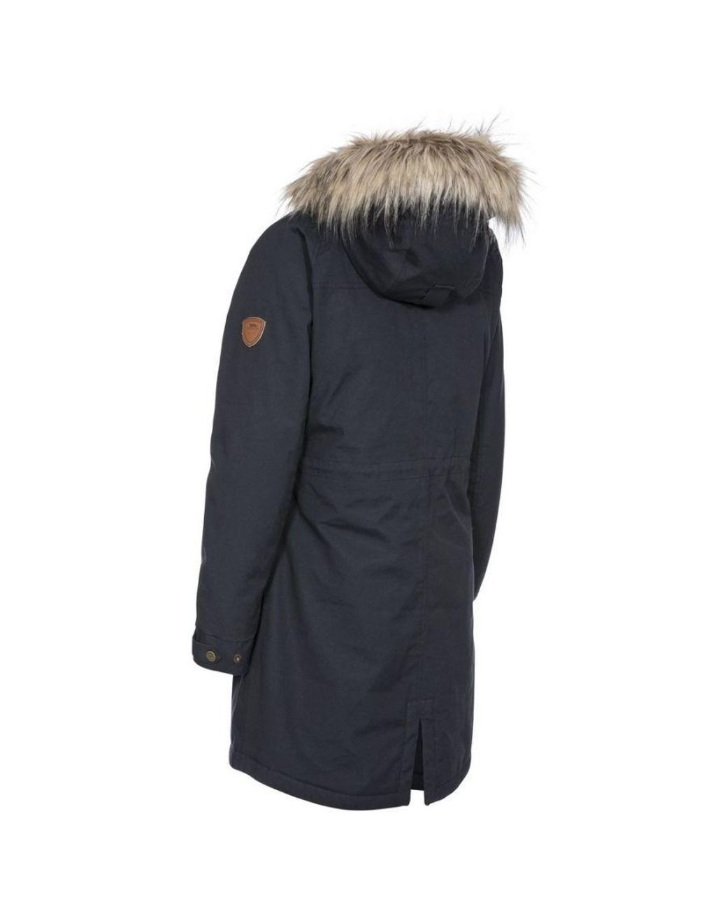 Trespass Blue Ladies Faithful Waterproof Jacket (Dark)