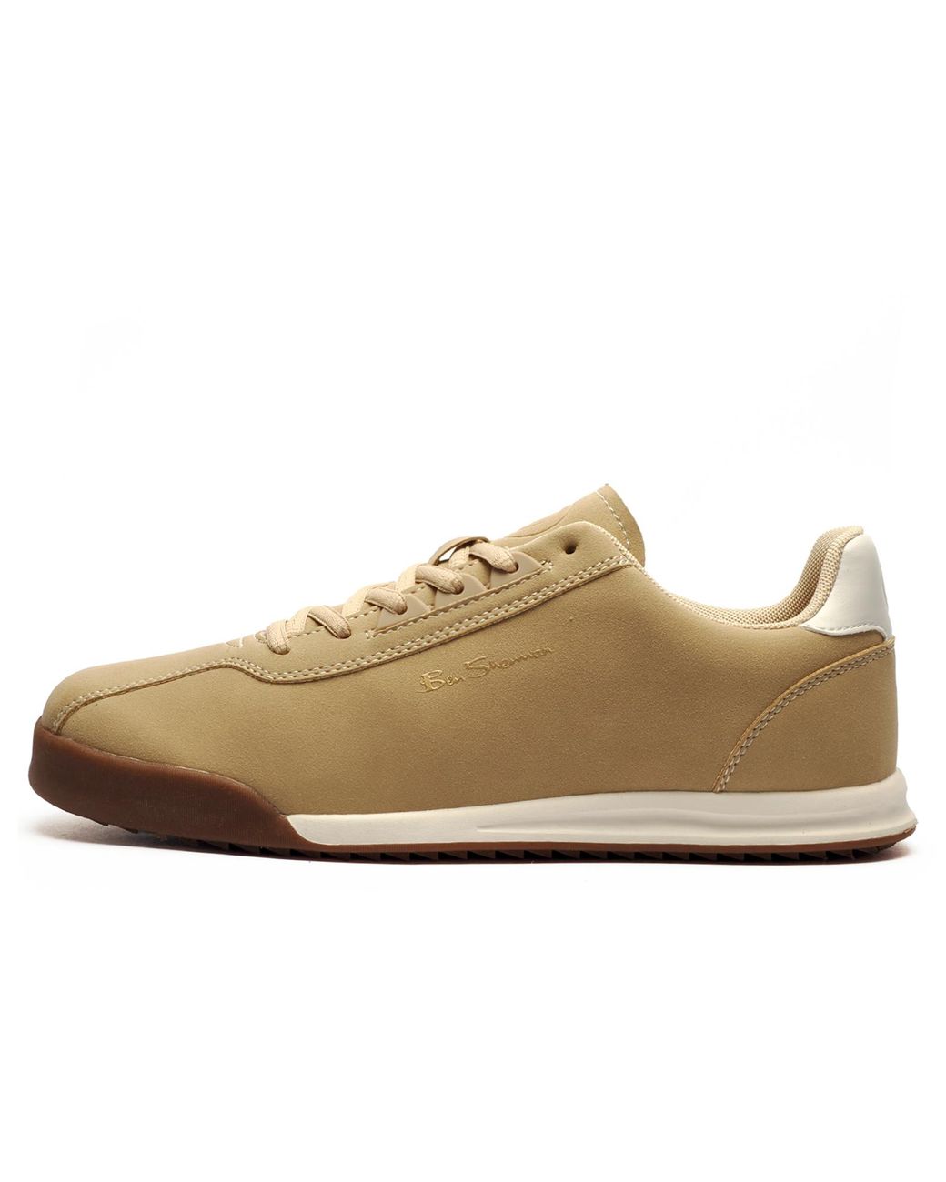 Ben Sherman Black Original Terrace Memory Foam Trainers for men