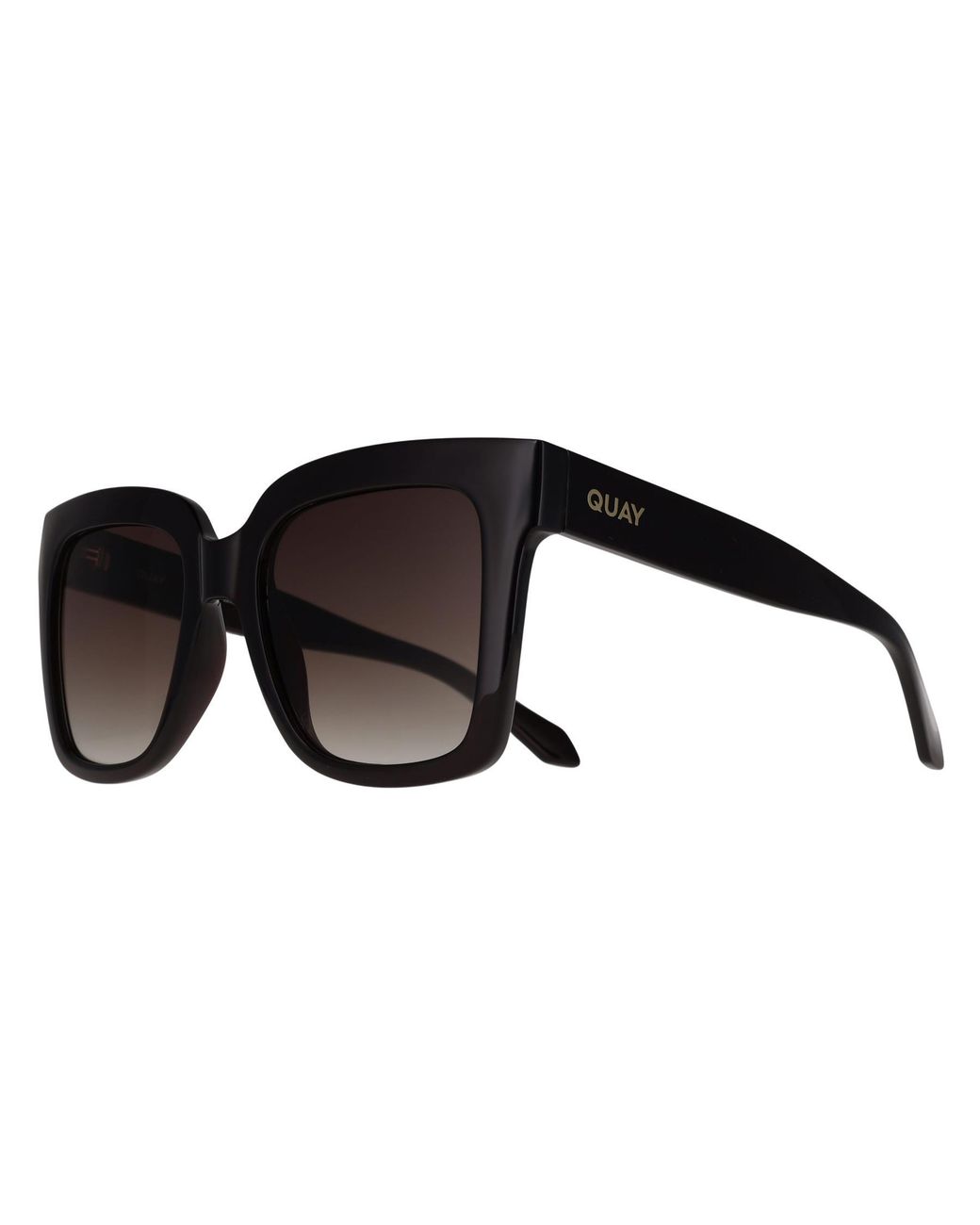 Quay Black Square Espresso Gradient Icy