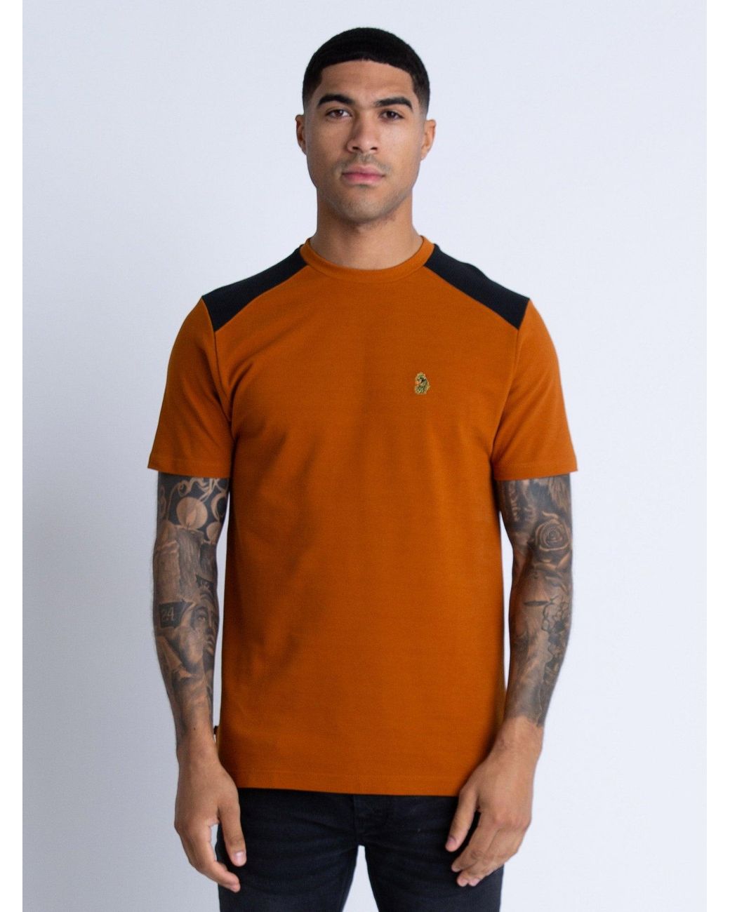 Luke 1977 Brown Mako T-Shirt Tobacco for men