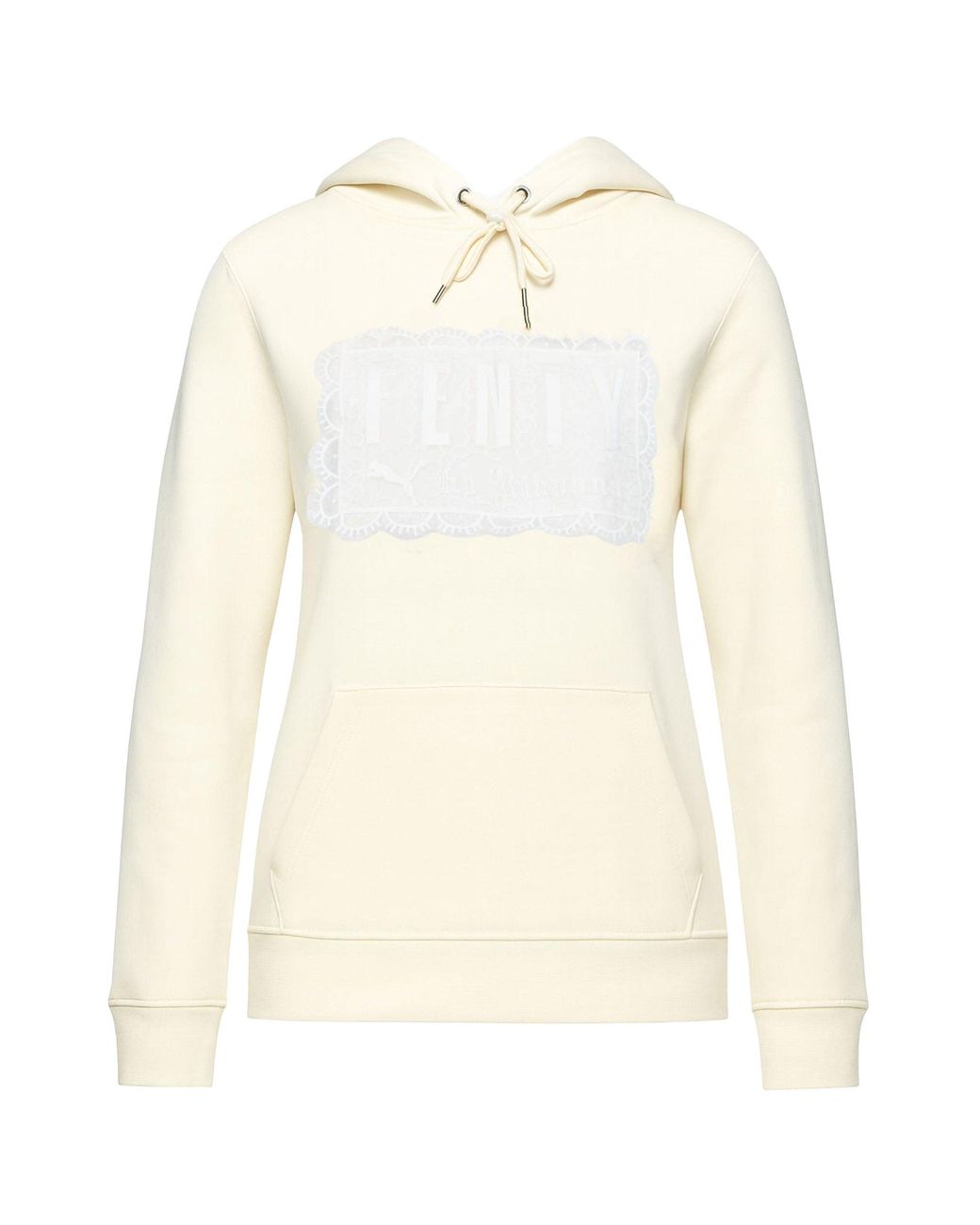 PUMA Natural X Rihanna Fenty Fleece Off Hoodie