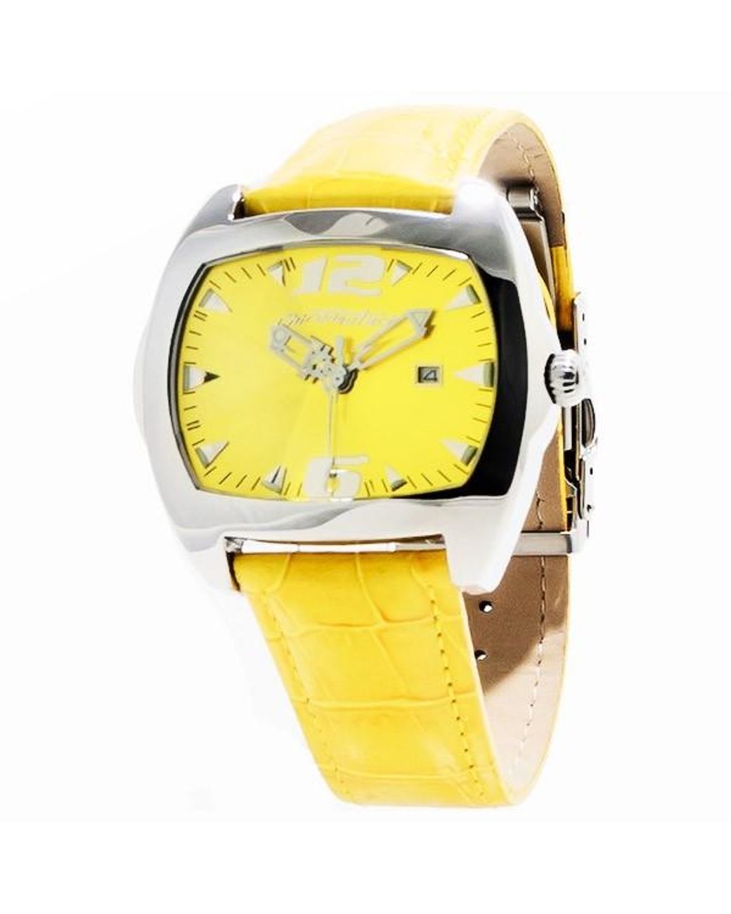 Chronotech Yellow Watch Ct2188M-05 (45 Mm) for men