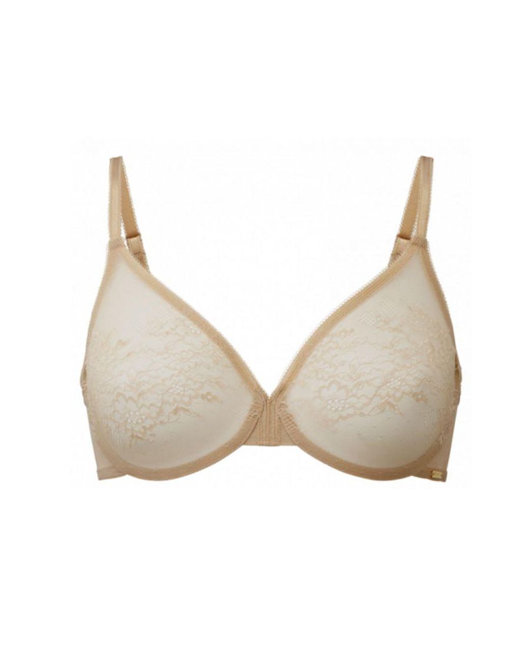 Gossard Brown Glossies Lace Sheer Bra