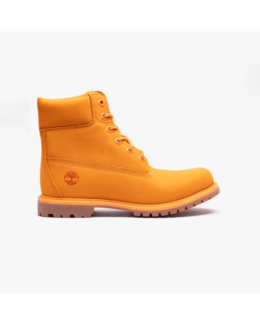 Timberland Orange 6 Inch Premium Boots Dark Cheddar