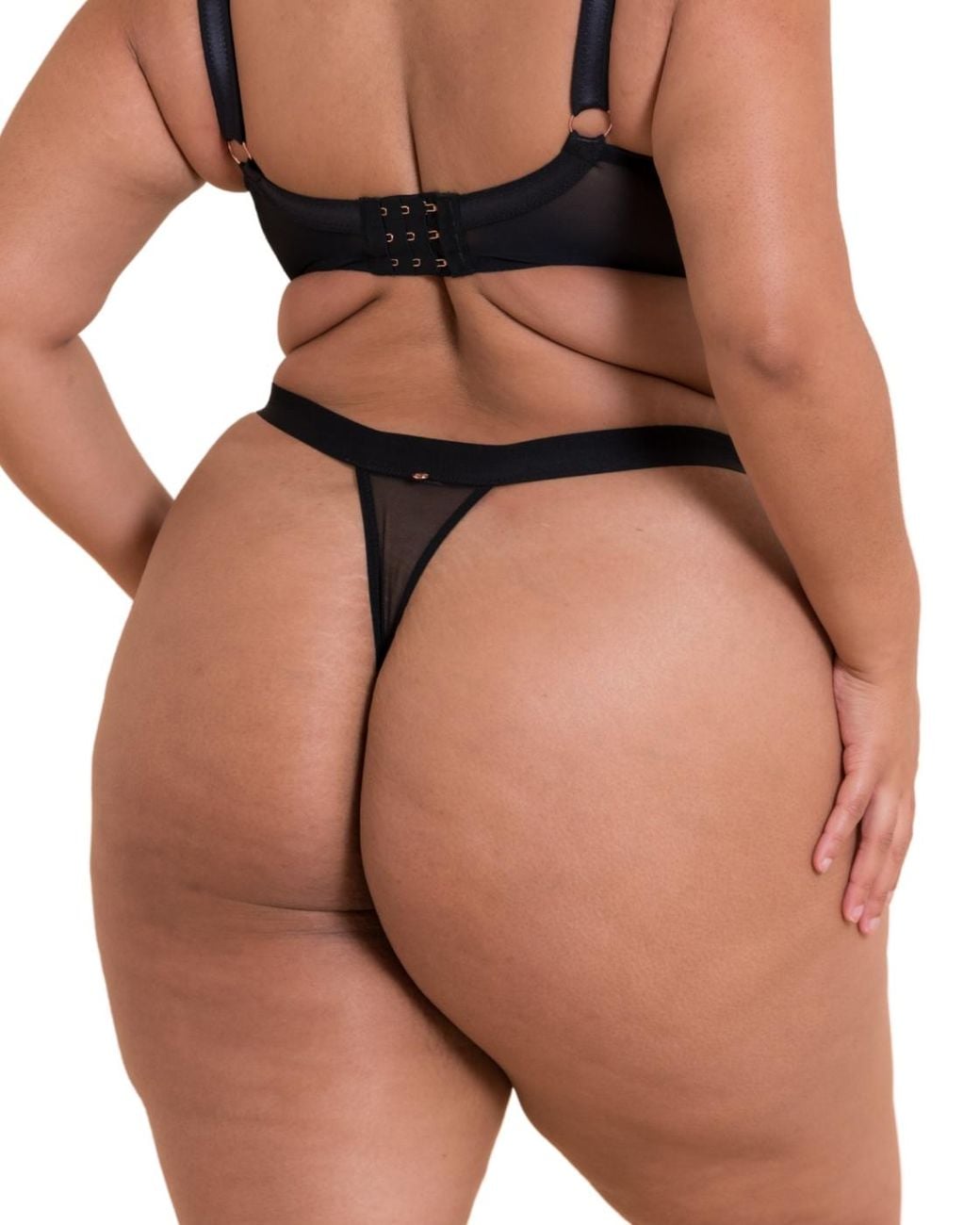 Curvy Kate Black St008207 Harnessed Thong