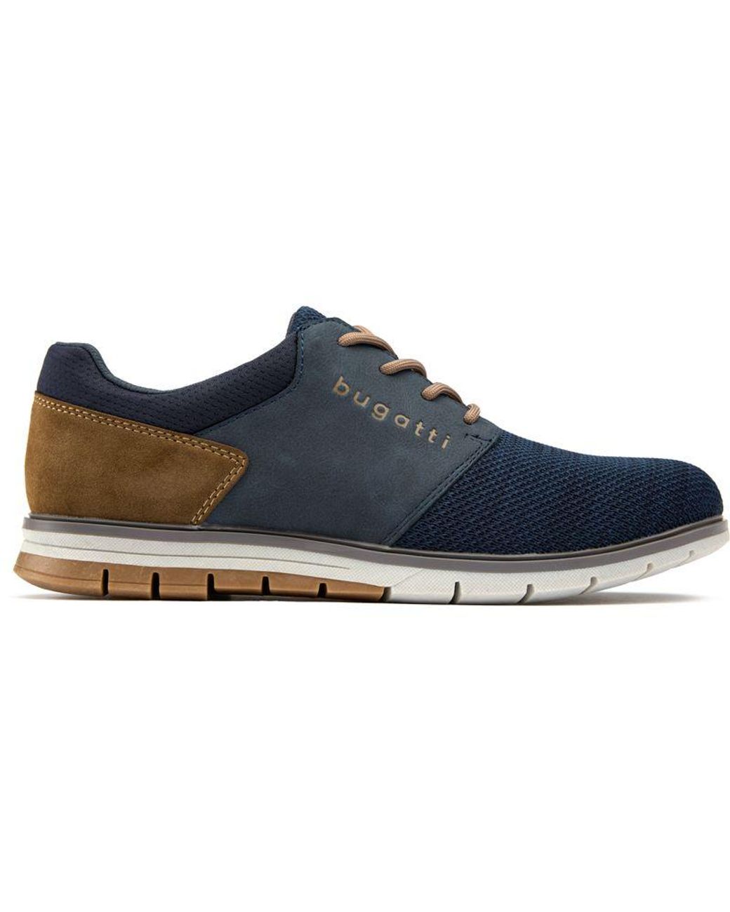 Bugatti Blue Comfort Casual Shoes for men