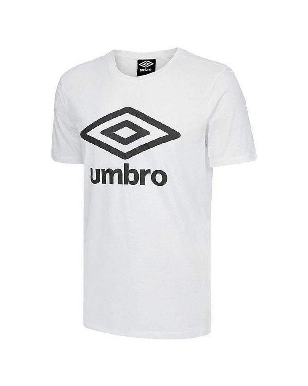 Umbro White Large Logo T-Shirt for men