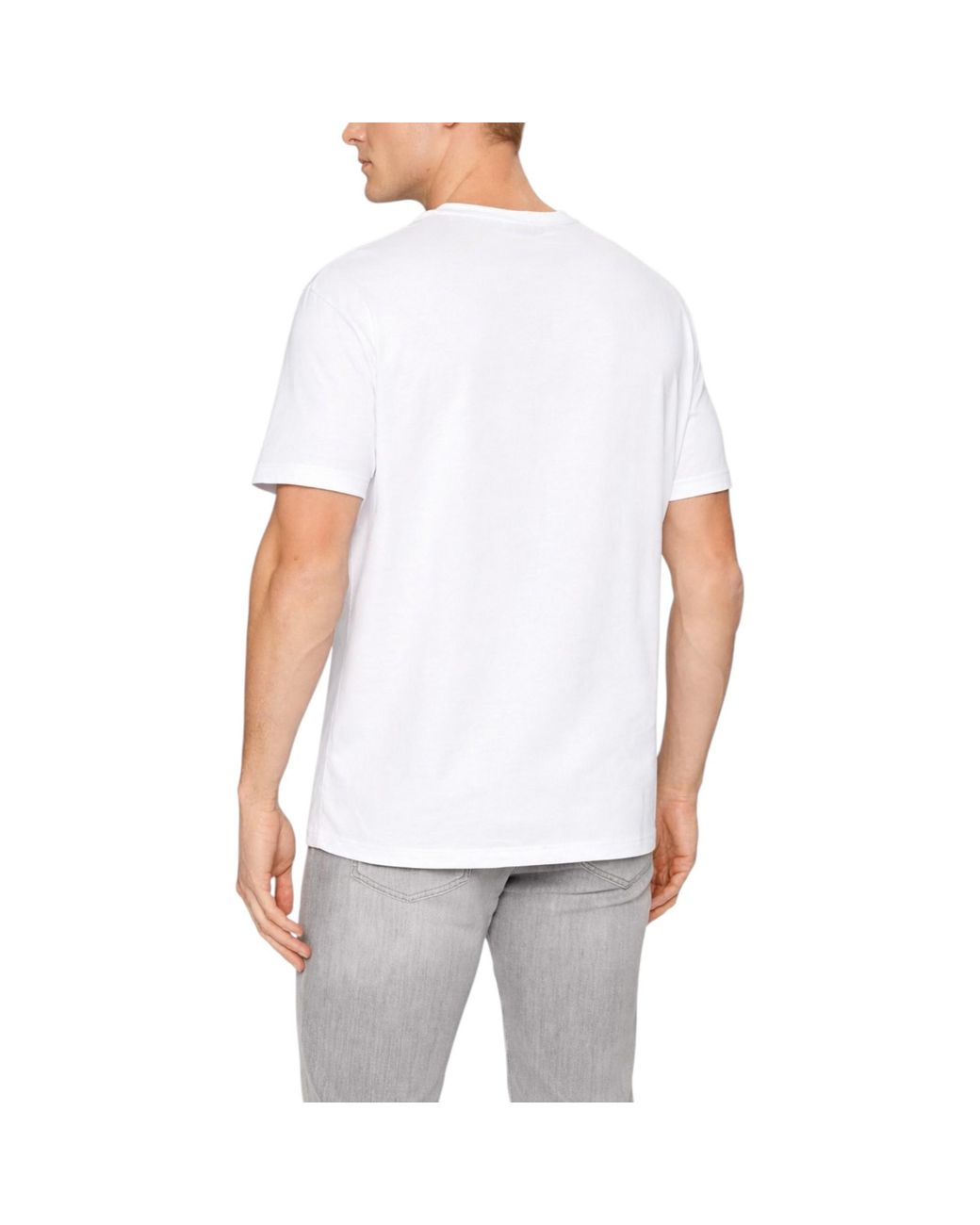 Armani White Exchange T-Shirts Milano A for men
