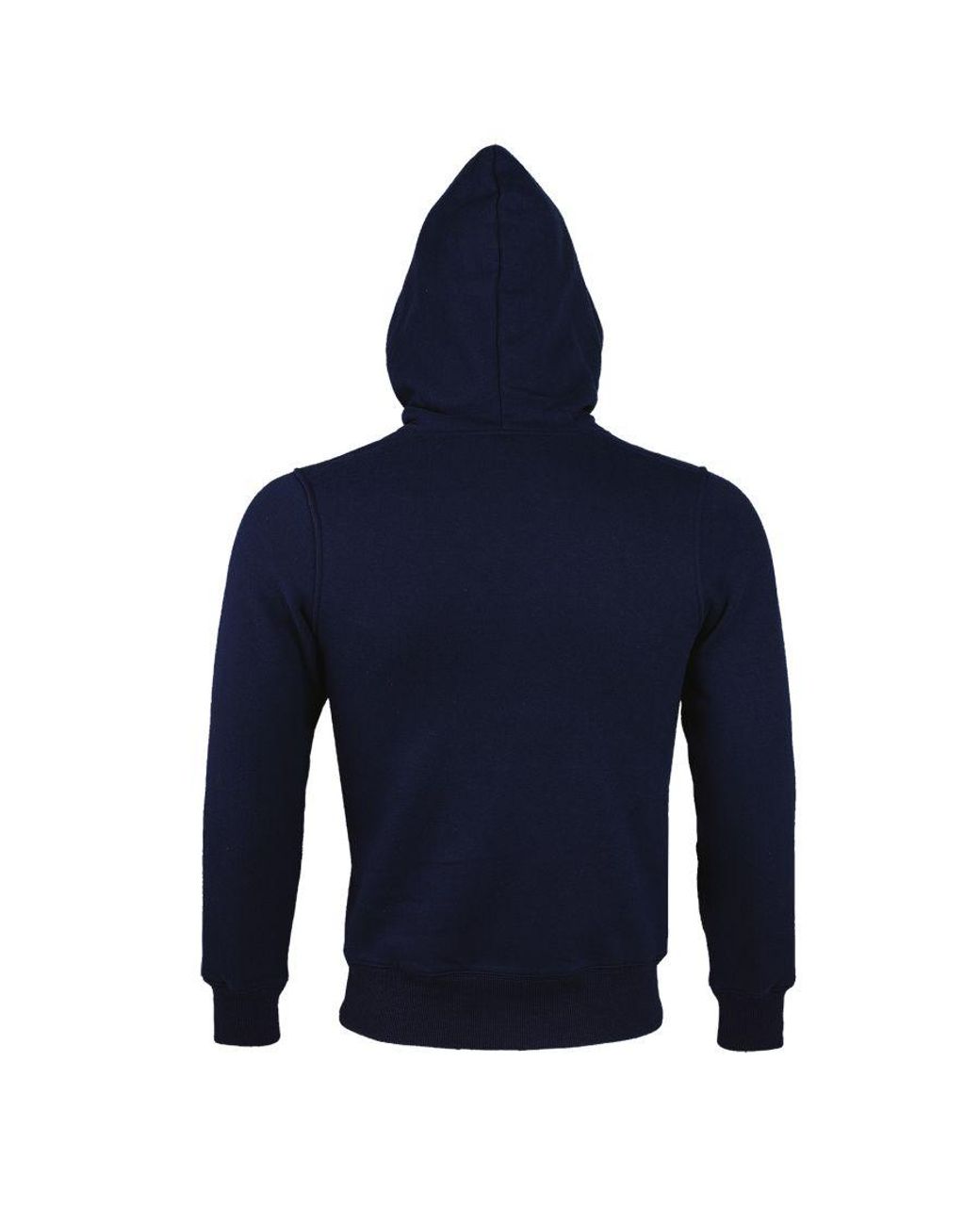 Sol's Blue Sherpa Zip-Up Hooded Sweatshirt Hoodie (French) for men