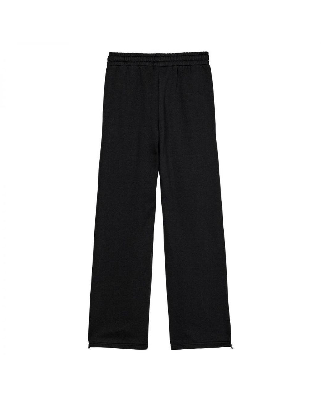 Umbro Black Ladies Core Straight Leg Jogging Bottoms