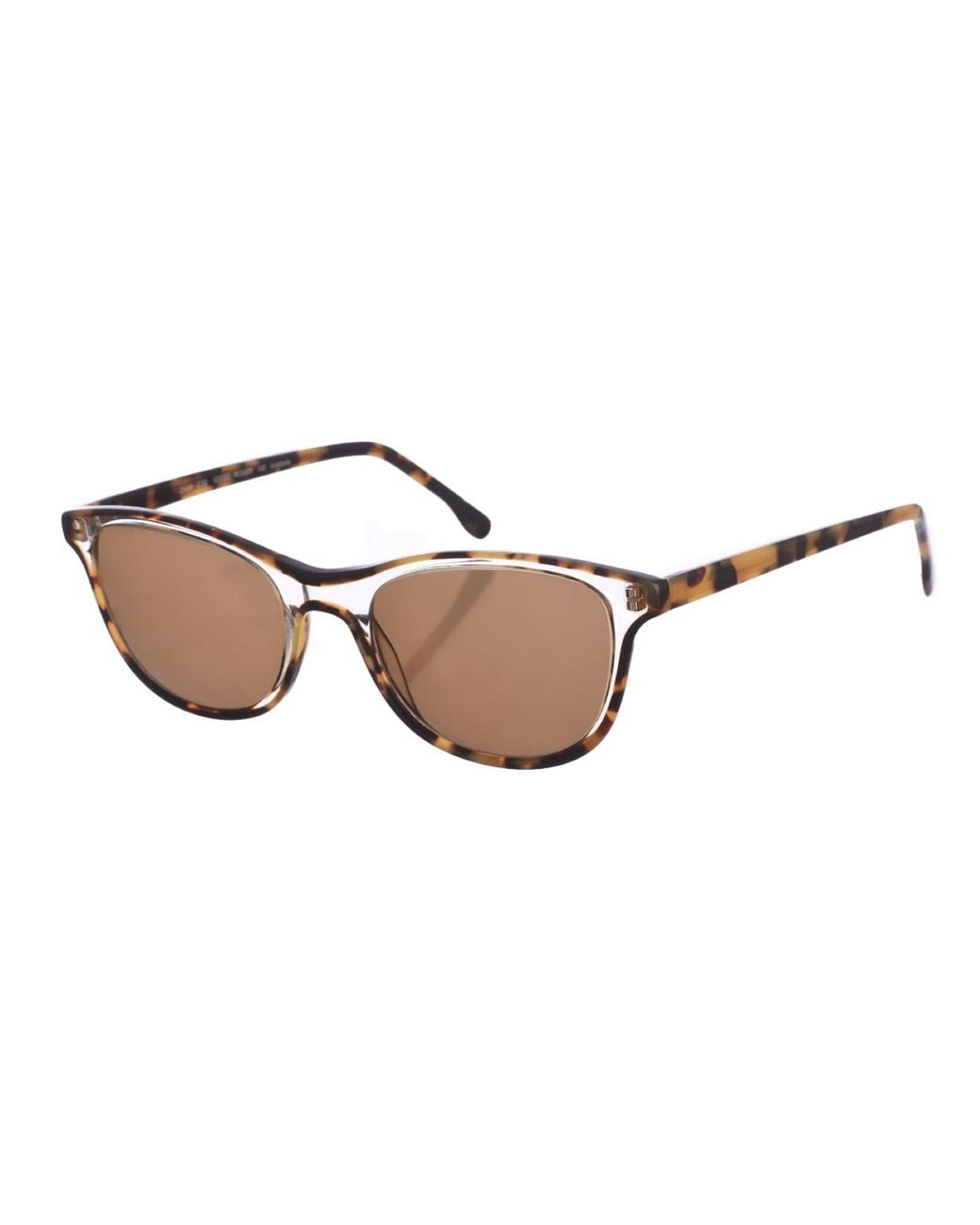 Zen Brown Z489 Square Shaped Acetate Sunglasses
