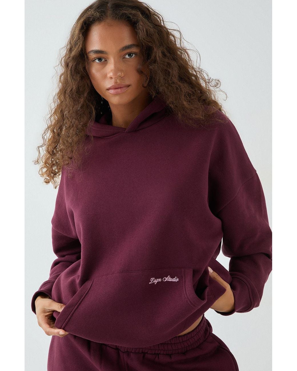 DSGN Studio Script Embroidered Hooded Tracksuit