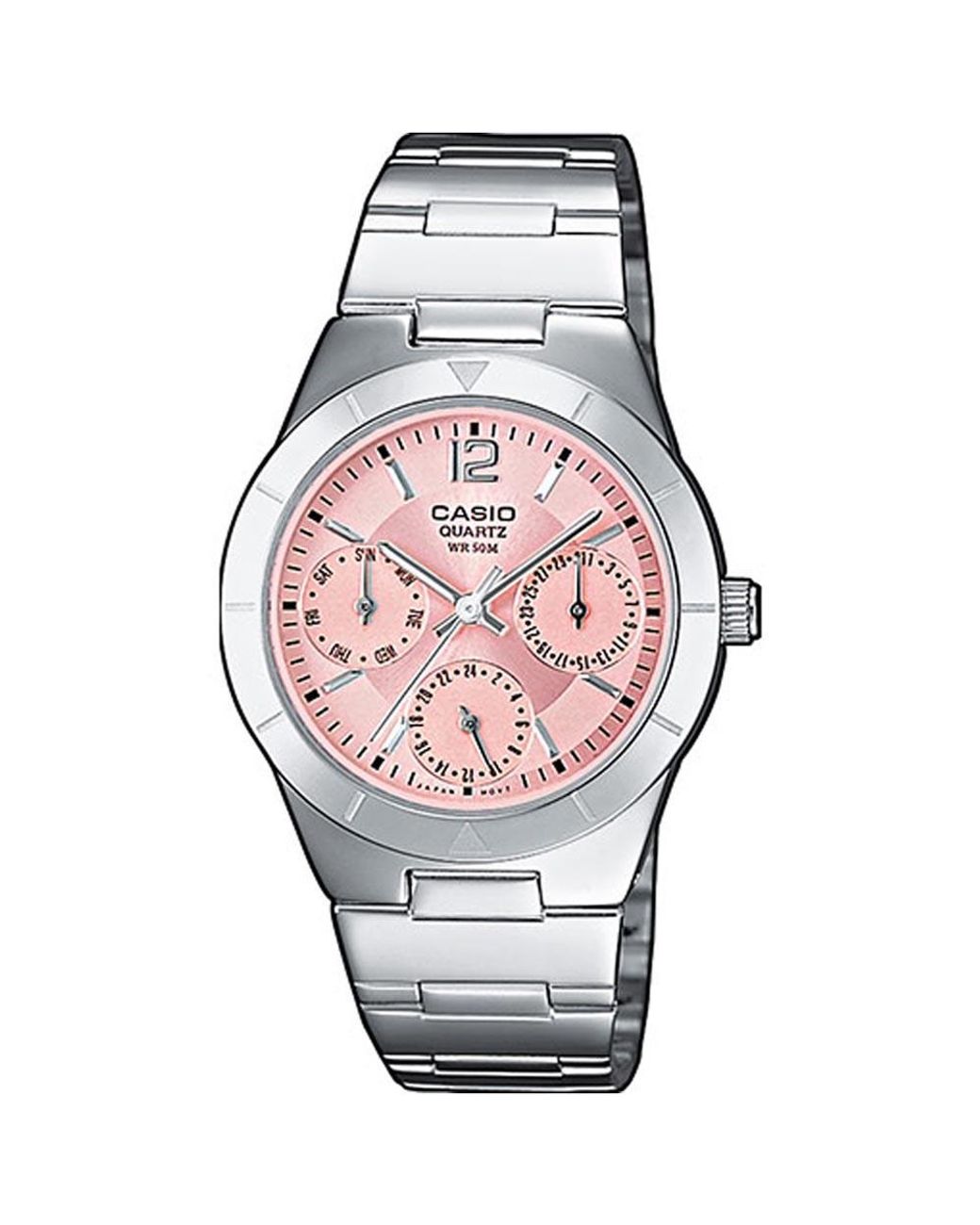 G-Shock Pink Collection Watch Ltp-2069D-4Aveg Stainless Steel