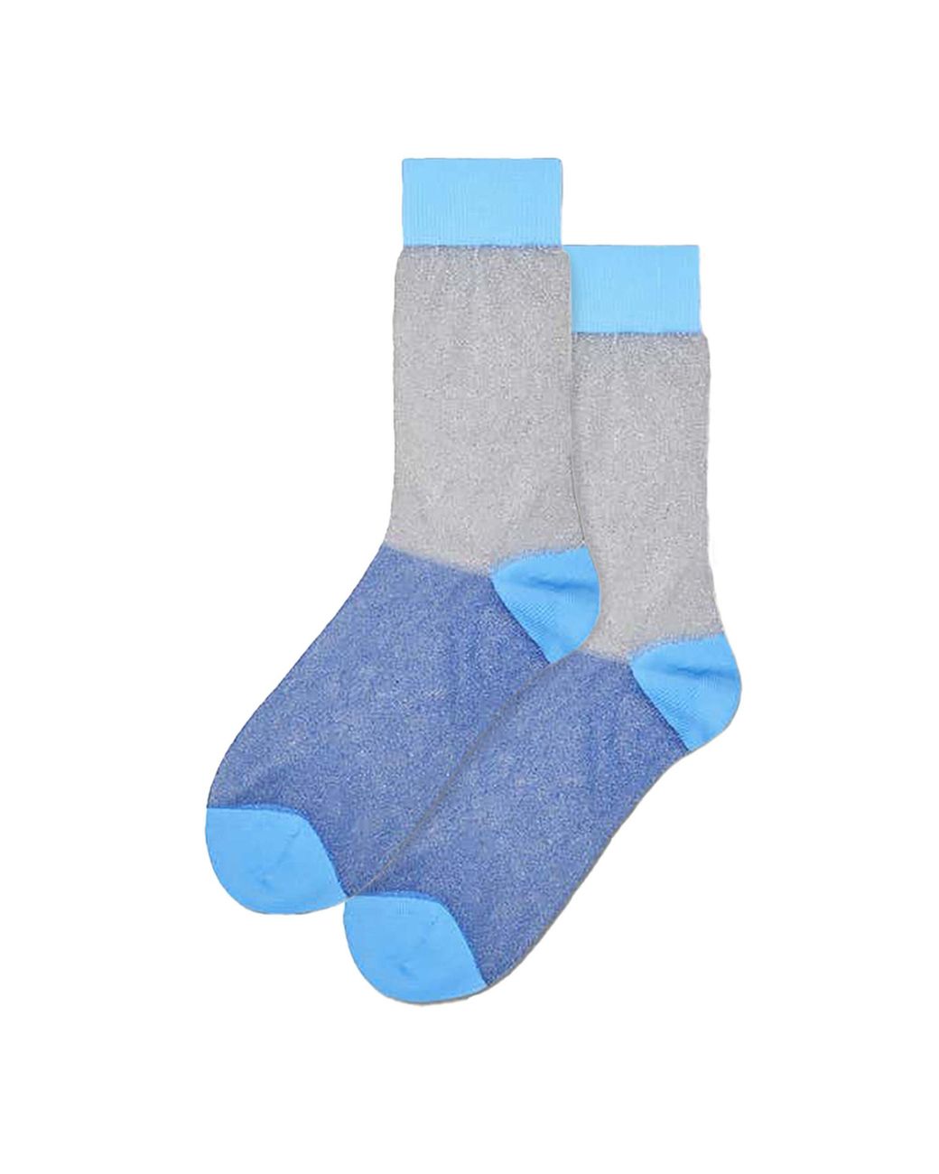 Happy Socks Blue Light Colourful Thin Glittery For And for men