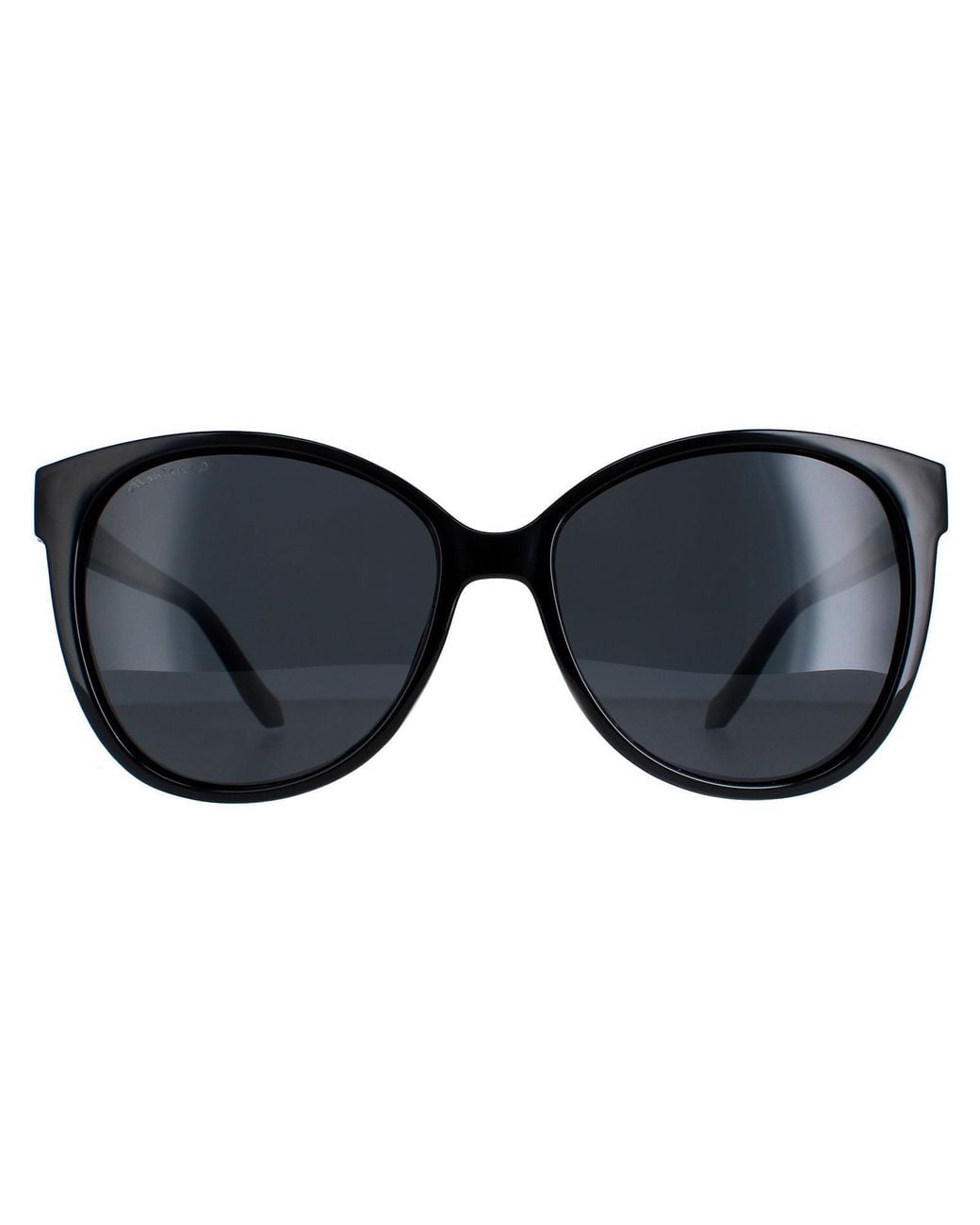 Montana Black Cat Eye Shiny Smoke Polarized Mp74