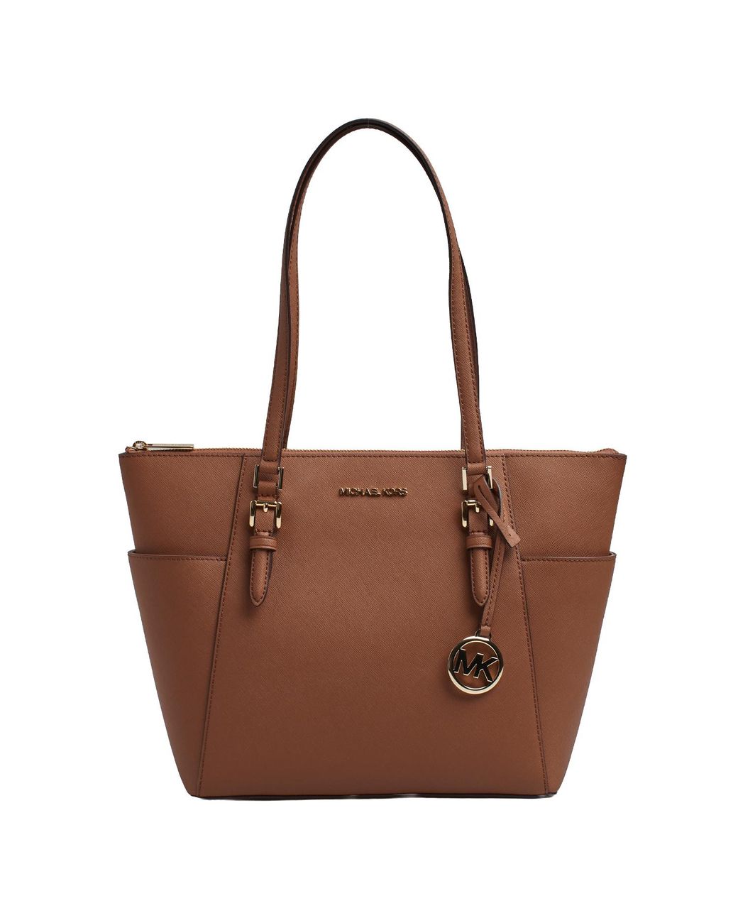 Michael Kors Brown Charlotte Tote Bag 35Togcft7L