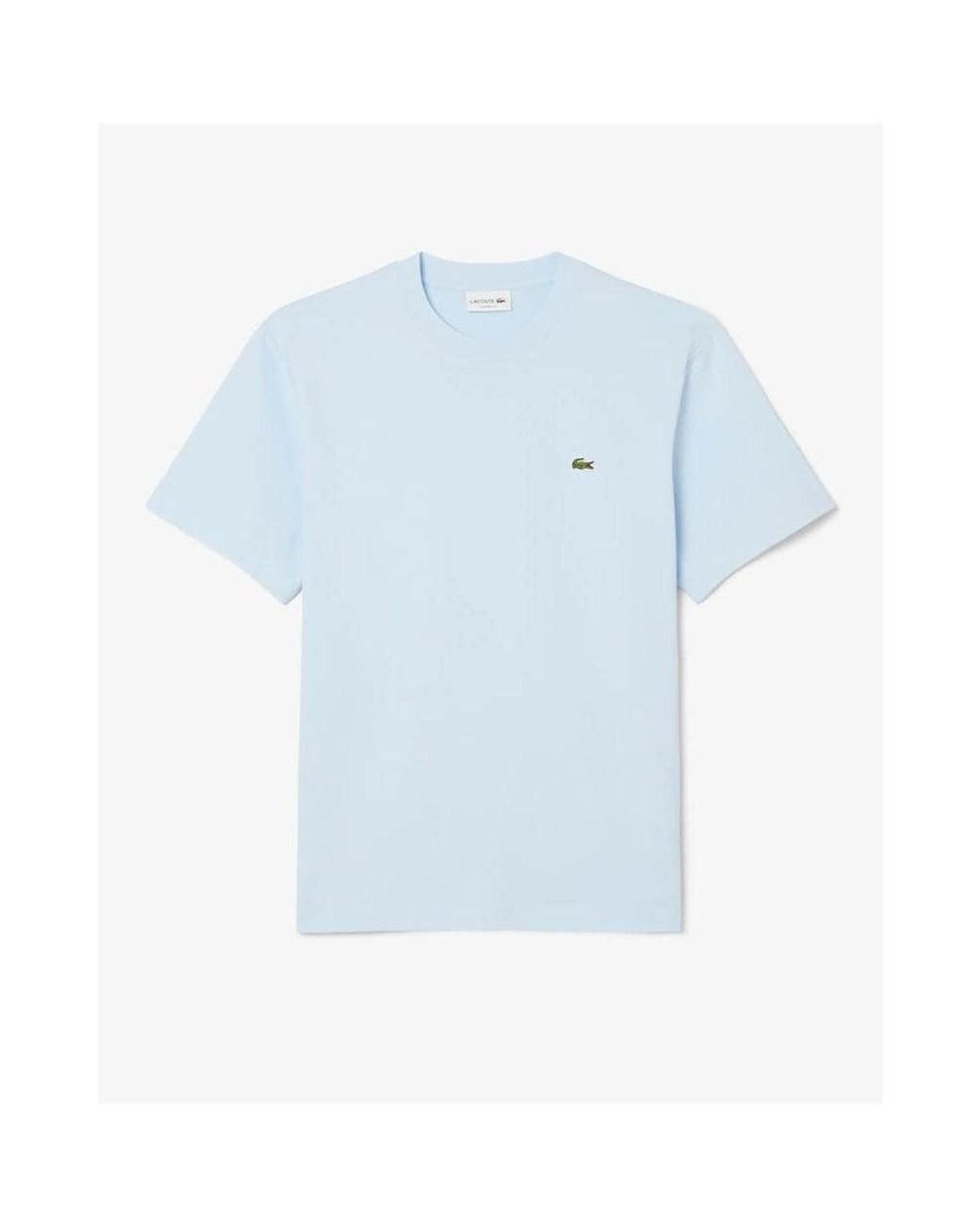 Lacoste Blue Classic Fit Cotton Jersey for men