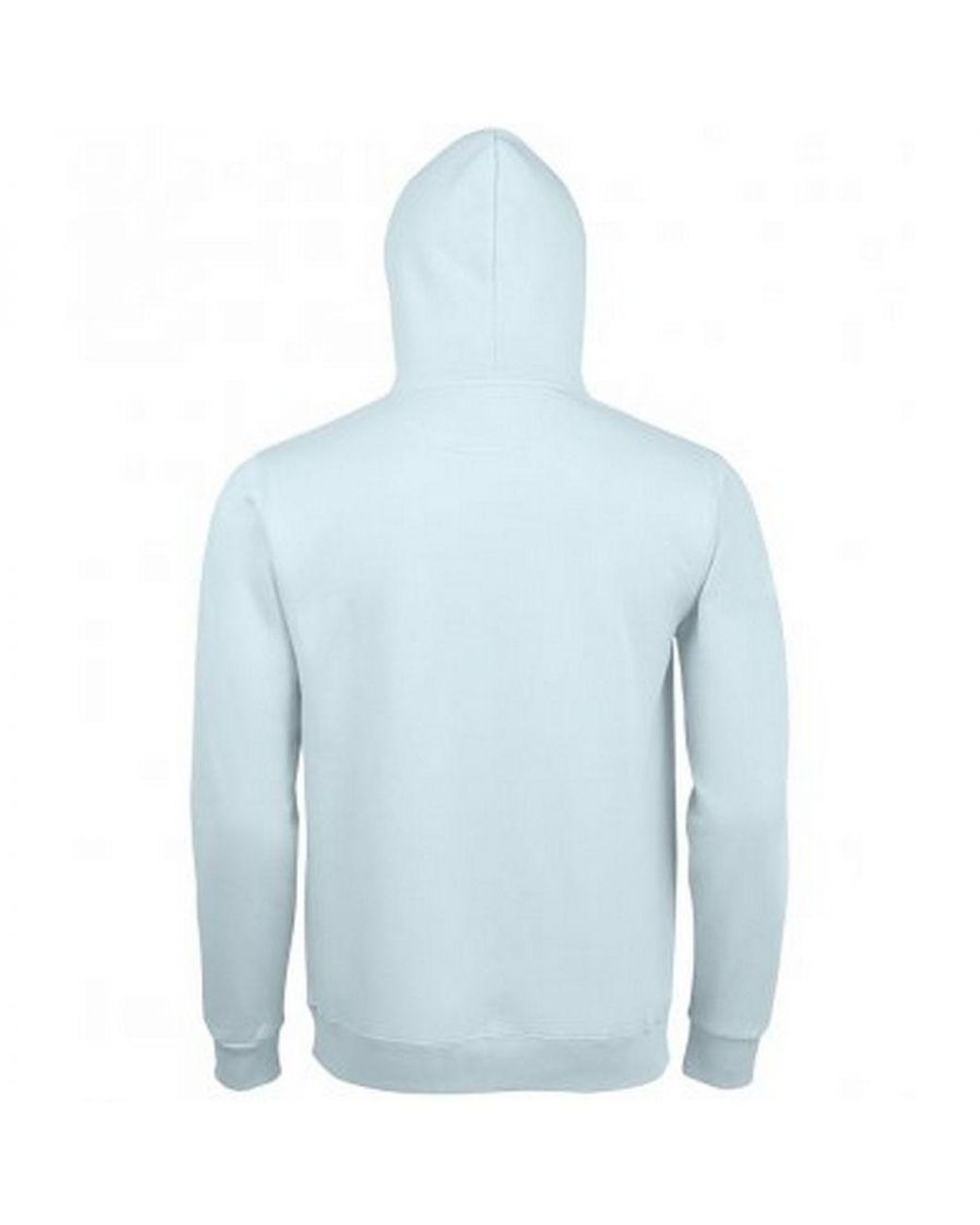 Sol's Blue Adults Spencer Hooded Sweatshirt (Creamy)