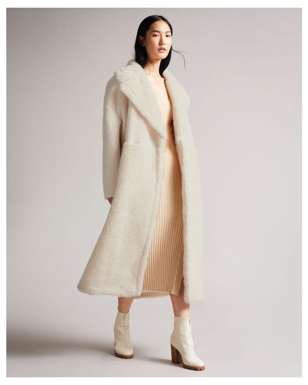 Ted baker hotsell fur coat