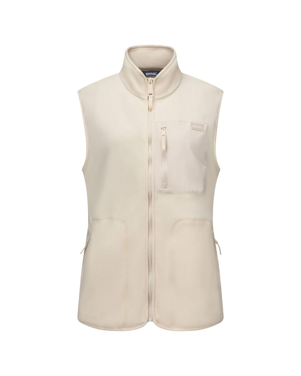 Regatta Green Ladies Frankie Microfleece Body Warmer (Light Vanilla)