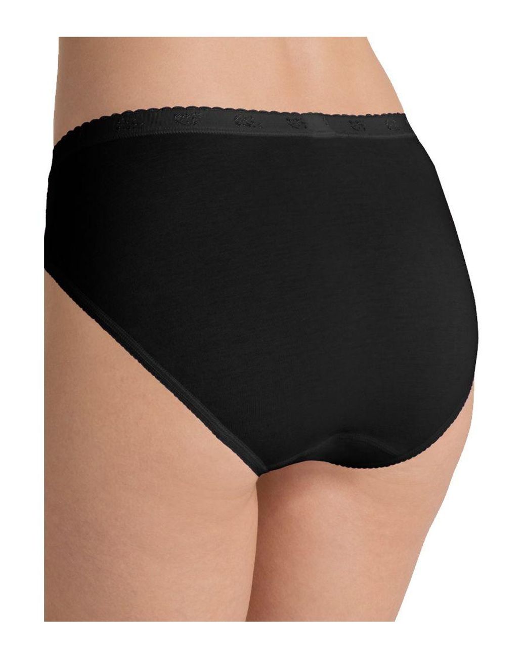 Sloggi Black Chic Tai 4 Pack Briefs