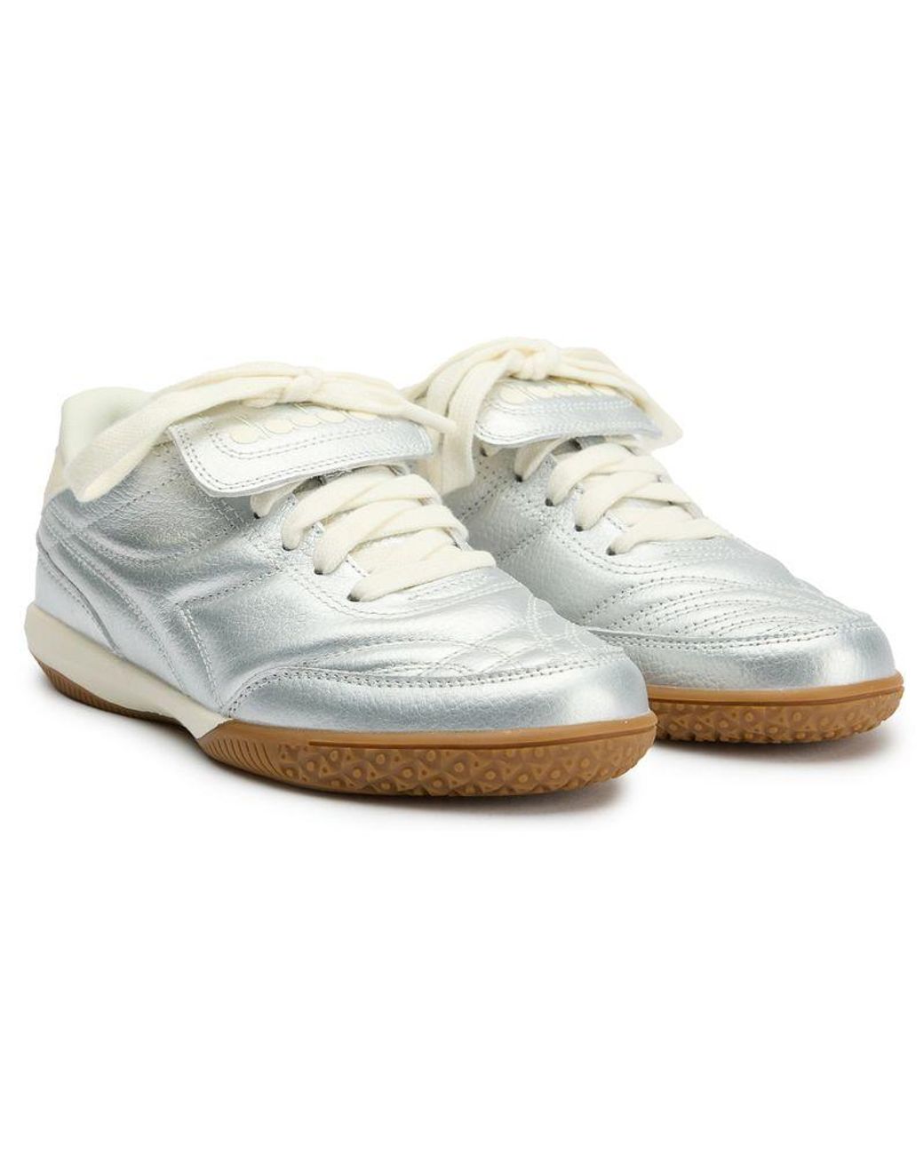 Diadora White Indoor Trainers