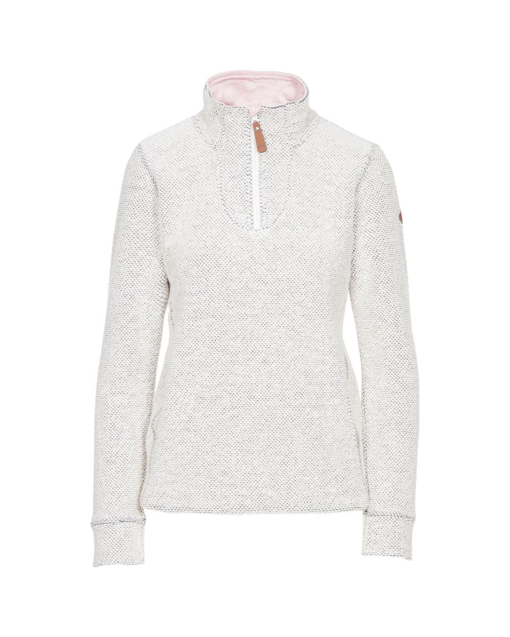 Trespass White Ladies Ronette Fleece (Off)