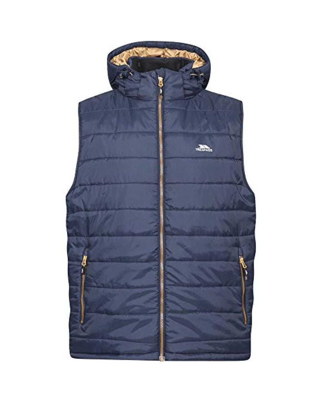 Trespass Blue Franklyn Padded Gilet for men