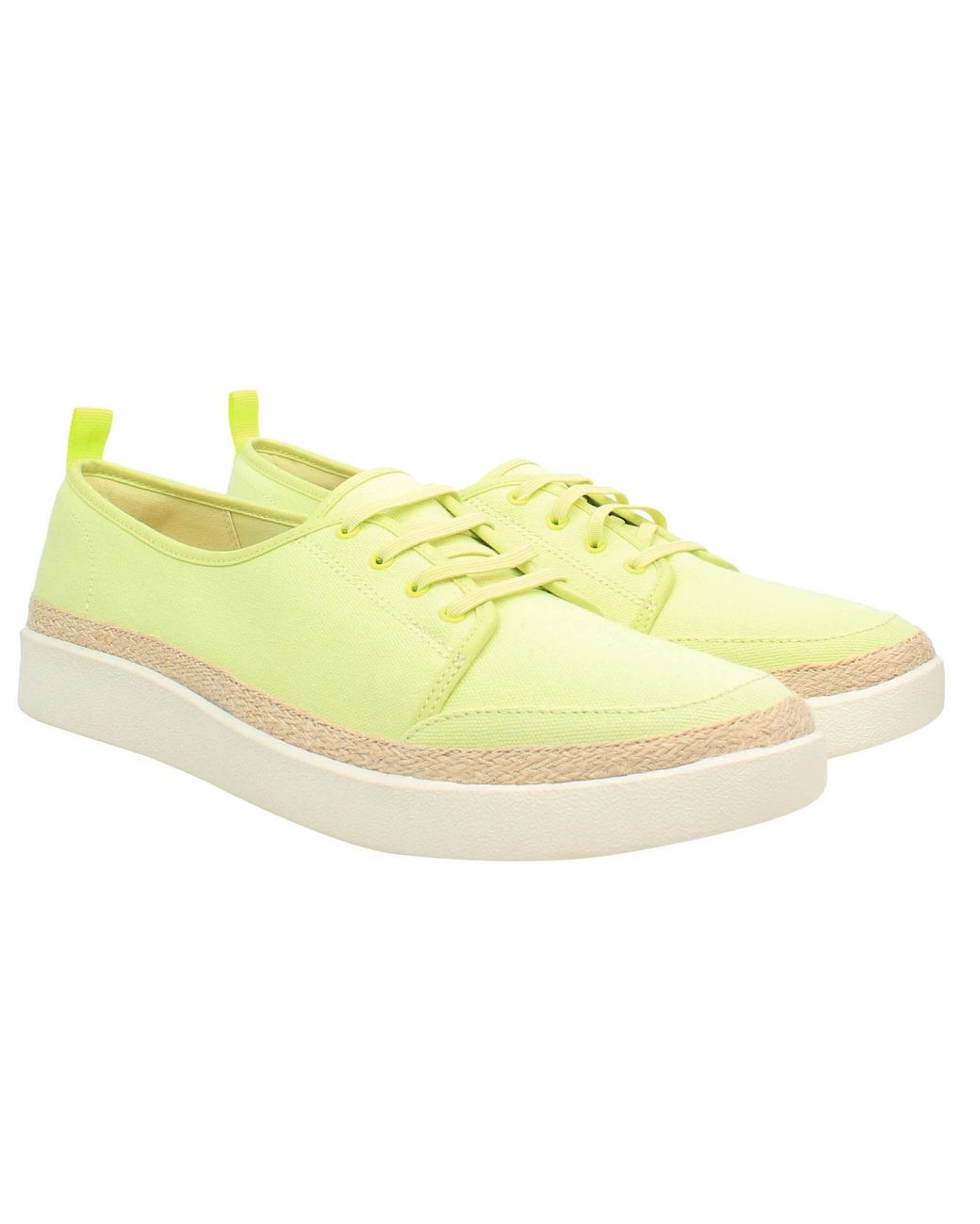 Vionic Yellow Jovie Plimsolls