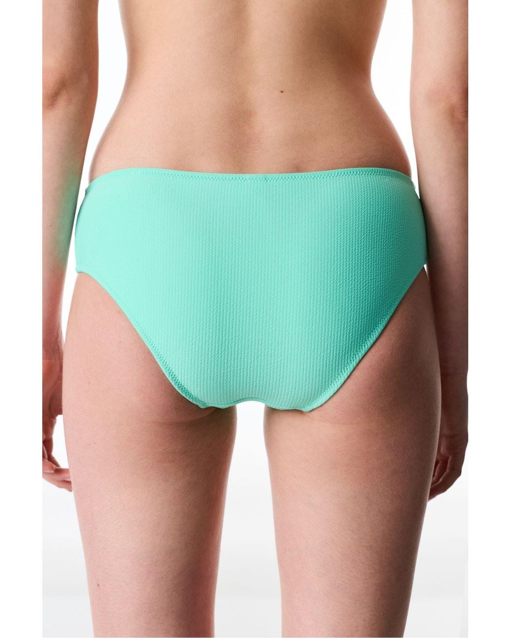 Penti Multicolor Meli Textured Mid Waist Bikini Bottom
