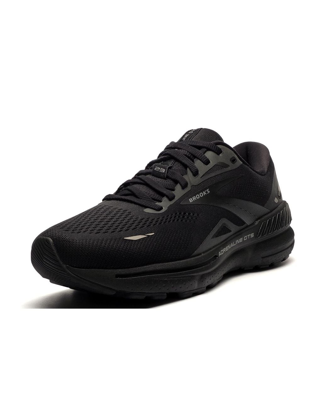 Brooks Black Adrenaline Gts 23 Wide Fit Running Shoes for men