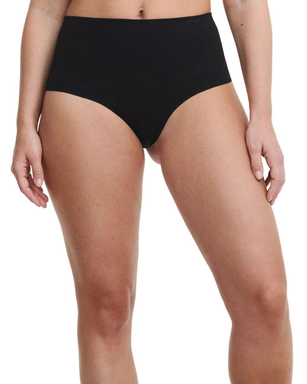 Chantelle Black Smooth Comfort Sculpting High Waist Thong